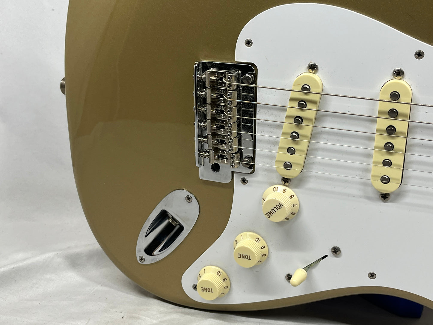 Fender Classic Player '50s Stratocaster Strat Electric Guitar MIM - Made in Mexico - Shoreline Gold