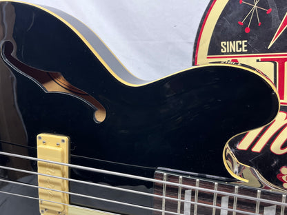Epiphone Jack Casady Signature 4-String Semi-Hollow Body Electric Bass - Black