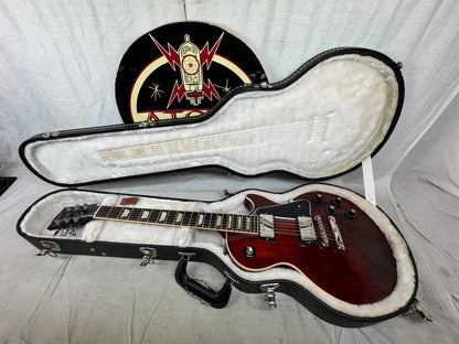 Gibson Les Paul Traditional Pro II 2 Guitar with Case 2012 - modified! - Wine Red