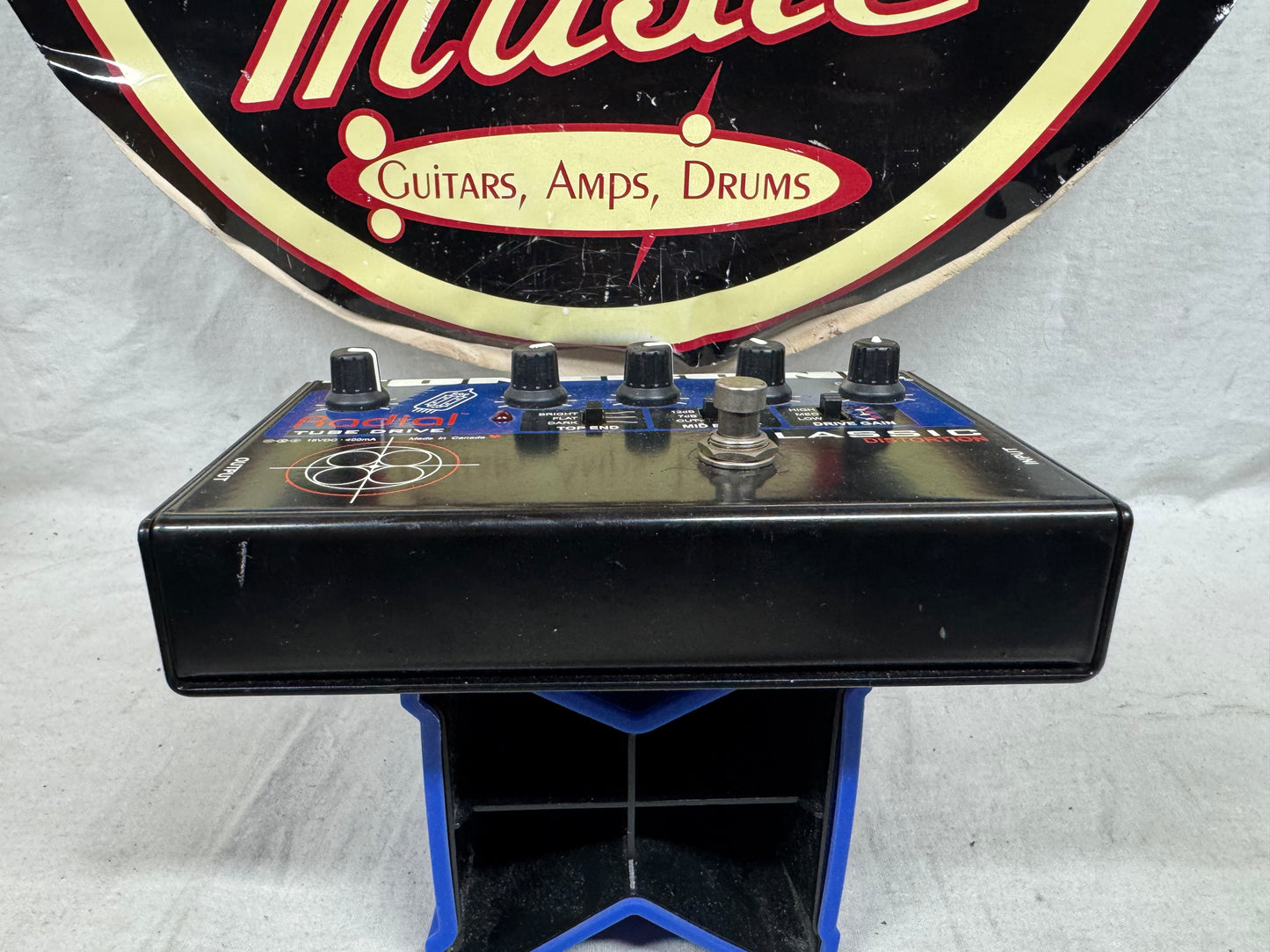 Radial Engineering ToneBone Series Classic Distortion Pedal with Power Supply