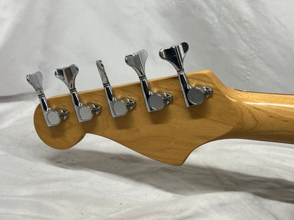 Fender Standard Jazz Bass V 5-String Electric Bass with Hard Case - Brown Sunburst