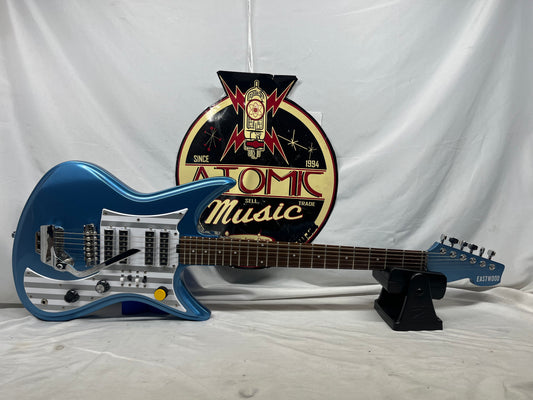 Eastwood Ichiban SharkFin K4L Doublecut Electric Guitar - Nut has been Raised!