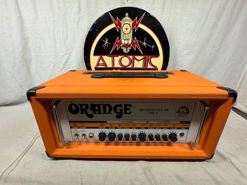 Orange RK100H MK II Rockerverb 100 MkII 2 Tube Guitar Amplifier Head