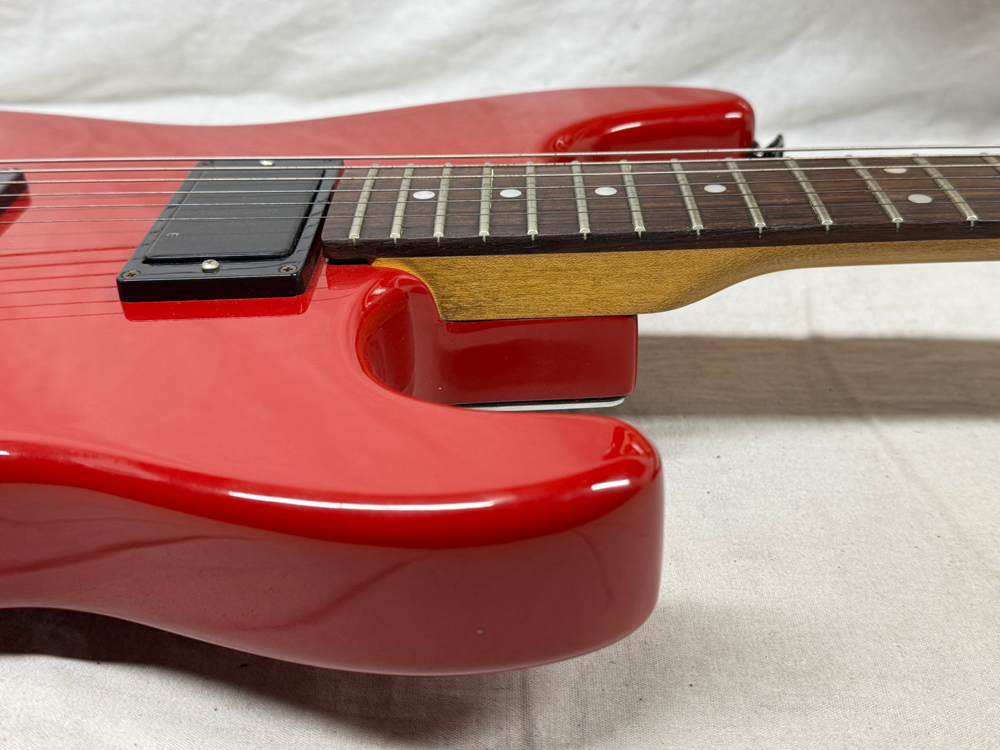 Jackson USA Custom Shop Dinky HH Guitar with Case - Red