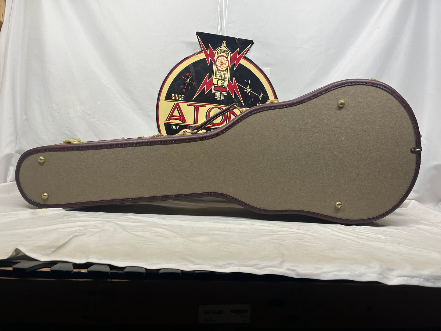 Ameritage AME-40 ame40 Singlecut Guitar Shaped Hard Case
