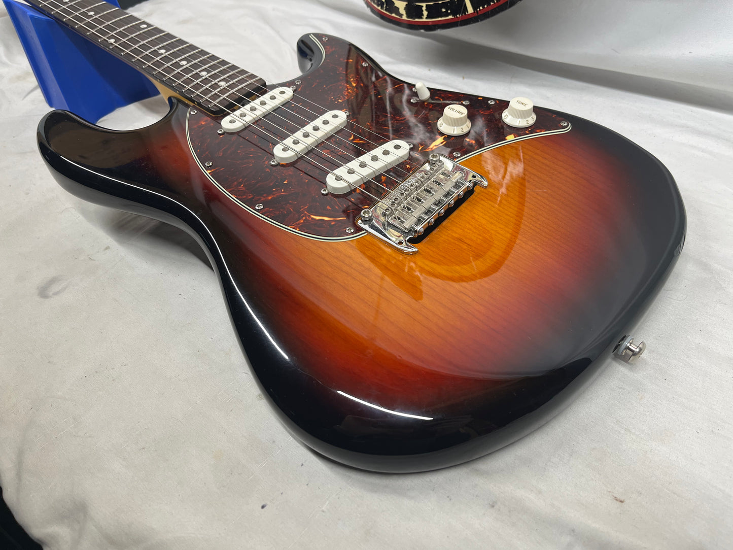Ernie Ball Music Man Cutlass Doublecut Electric Guitar with Hard Case