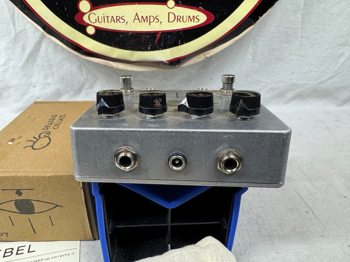 Deadbug Circuits Jezebel Overdrive Pedal with Box