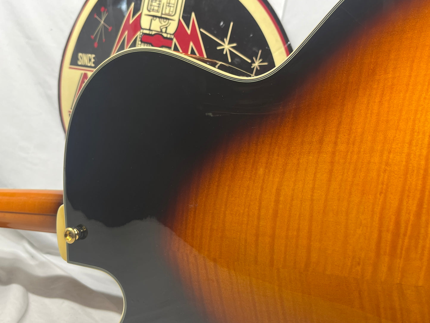 D'Angelico Excel EXL-1 Singlecut Archtop Hollow Body Electric Guitar with Case