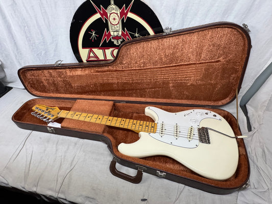 Ibanez Roadstar II Series SSS Guitar with Case - MIJ Made In Japan 1982 - White