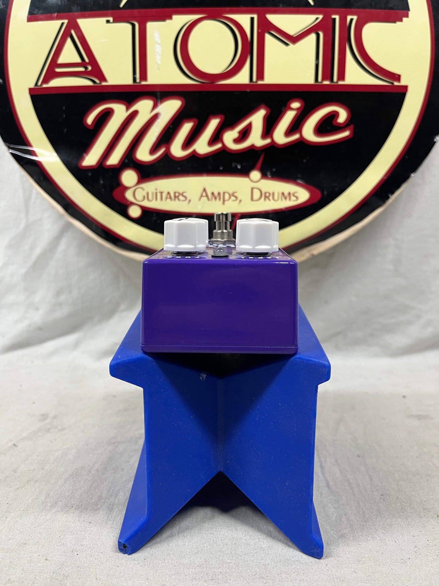 Stomp Under Foot Violet Menace Fuzz Pedal