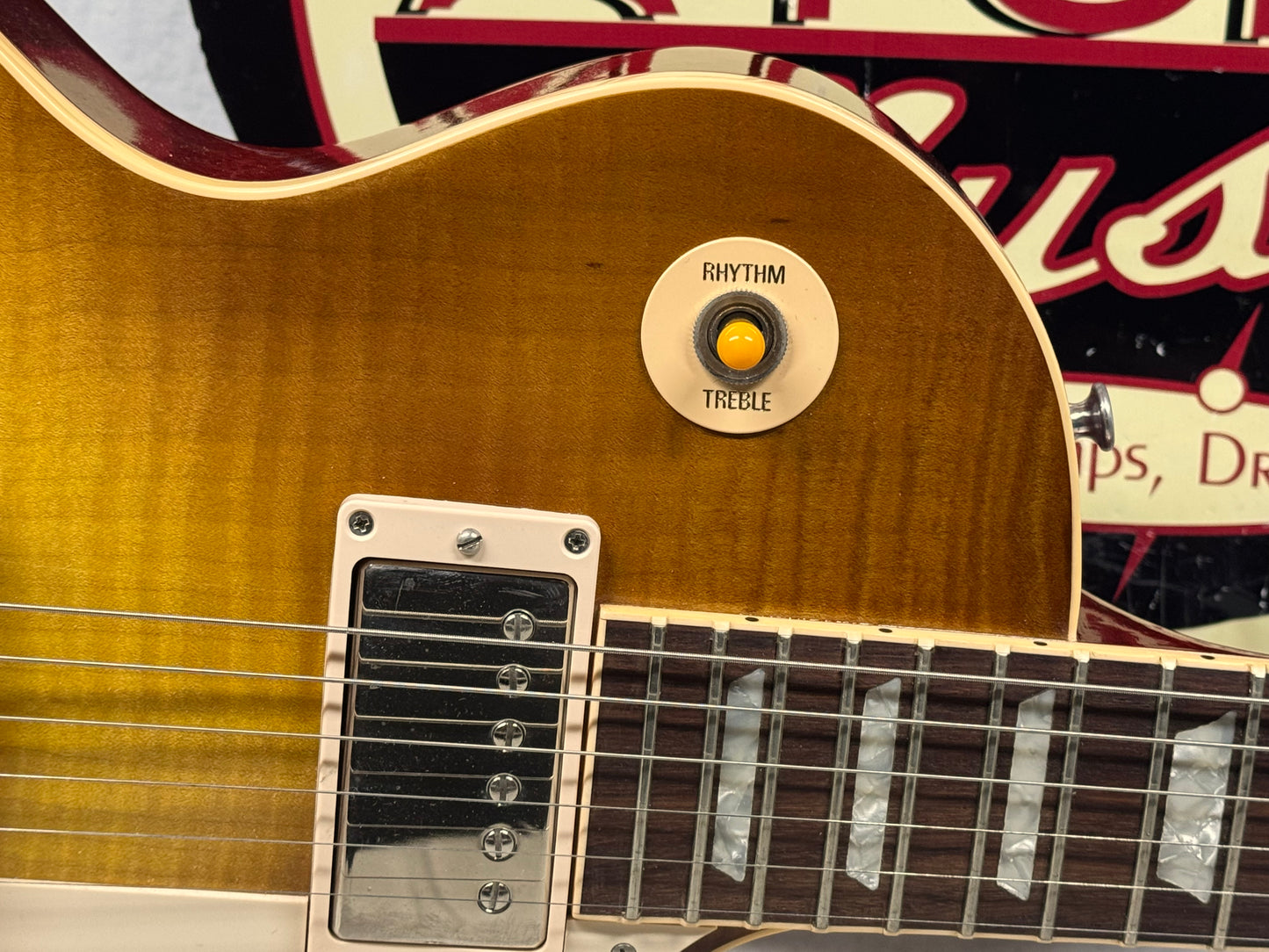 Gibson USA Custom Shop LPR-8 lpr8 Les Paul Custom Guitar with Case 1998