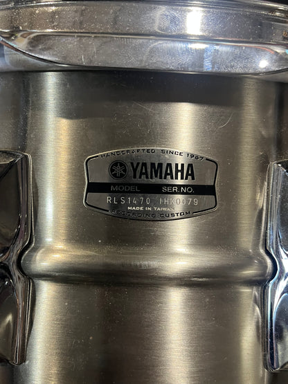 Yamaha Recording Custom RLS-1470 Stainless Steel Snare Drum 14"x7"