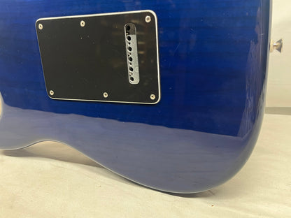 Fender Limited Edition Player Stratocaster HSS Plus Top Electric Guitar MIM - Made in Mexico - Blue Burst