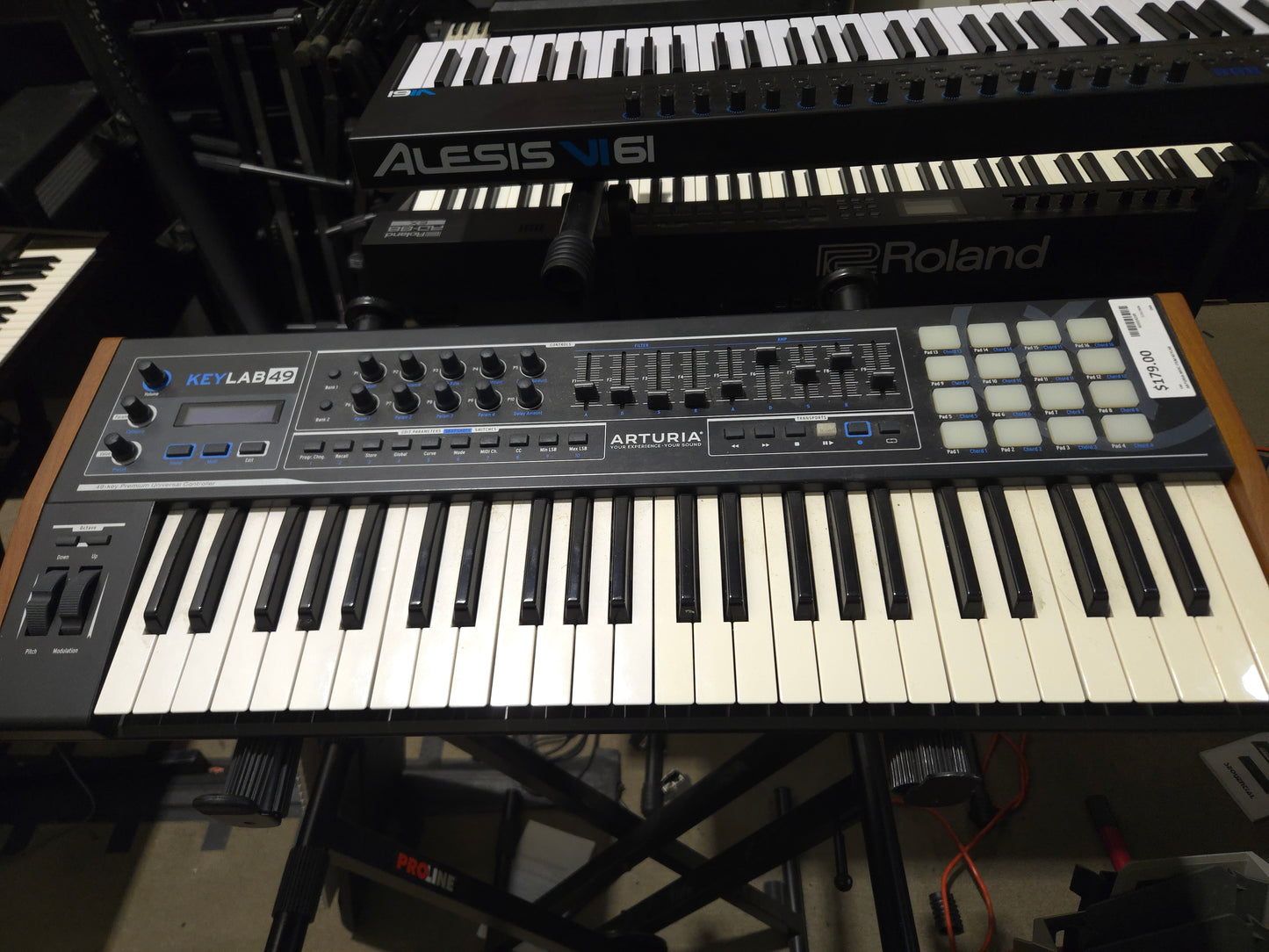 Arturia KeyLab 49 Black Edition MIDI Controller 2016 - Local Pickup Only