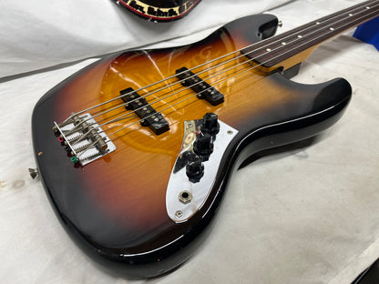 Fender Jaco Pastorius Signature Fretless 4-String Electric Jazz Bass - 3-Color Sunburst