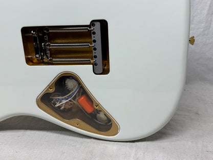Fender MIJ Ken L’arc-en-Ci Signature Experiment #1 no. 1 Stratocaster Guitar with Case 2024 - Polar White / Maple neck