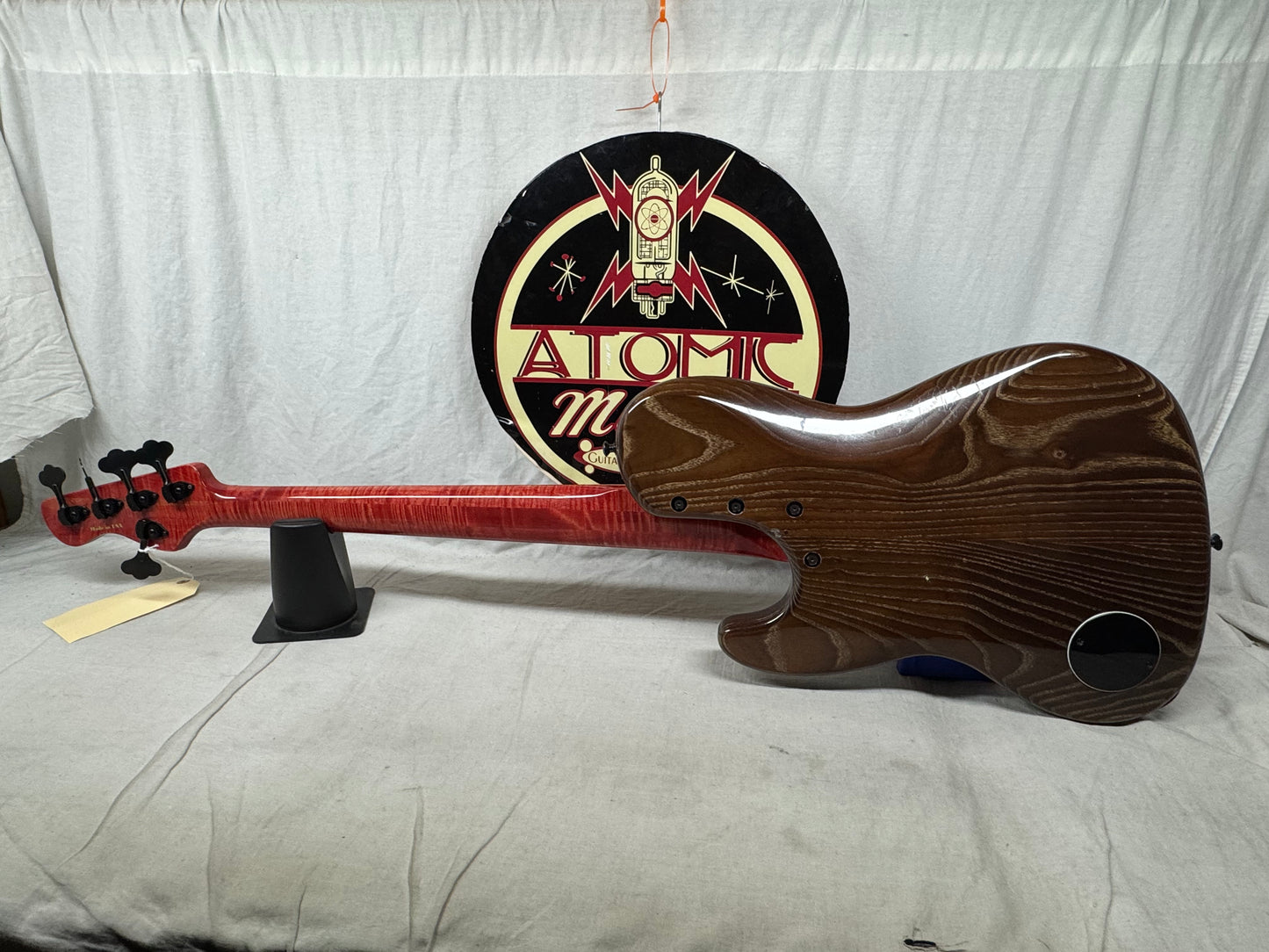Marco Bass Guitars TFL Singlecut 5-string Bass with John East preamp / handmade Marco pickups