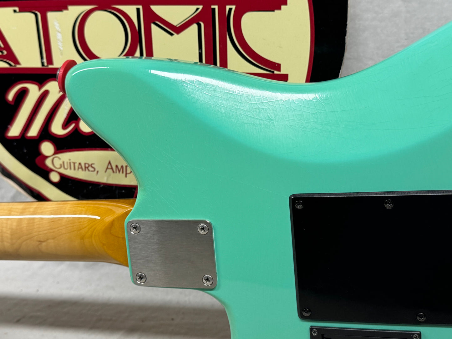 Shelton Electric Instruments Anthony Pirog Signature GalaxyFlite galaxy flite Guitar with Case - Aged