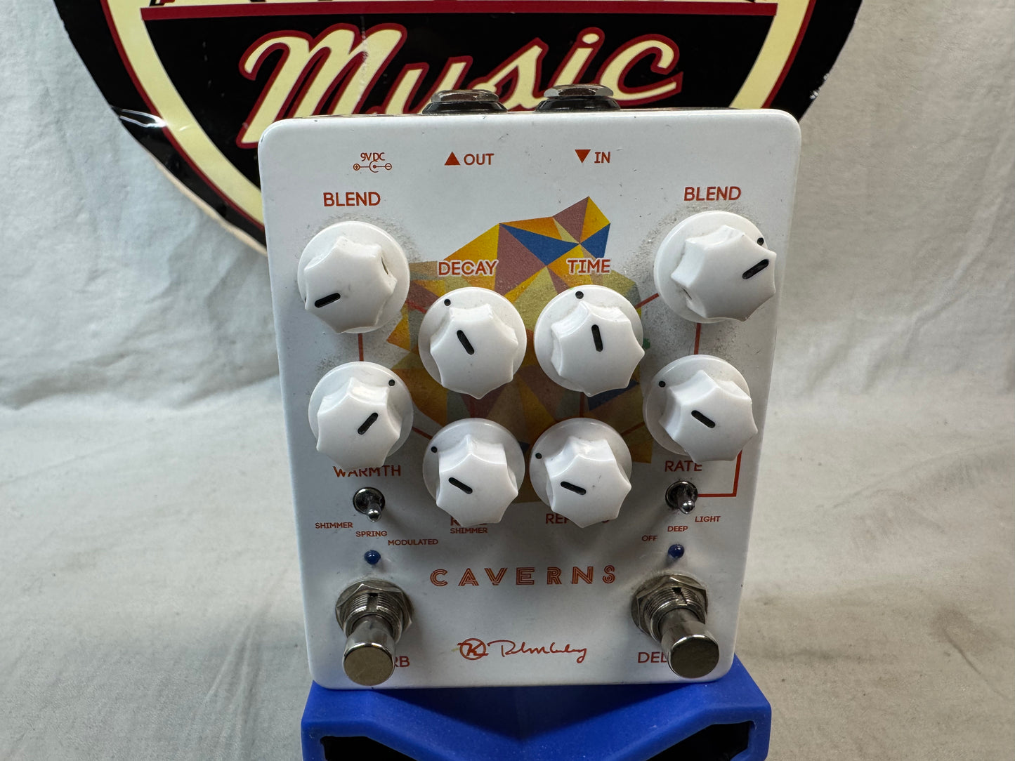 Keeley Electronics Caverns v2 Delay & Reverb Pedal