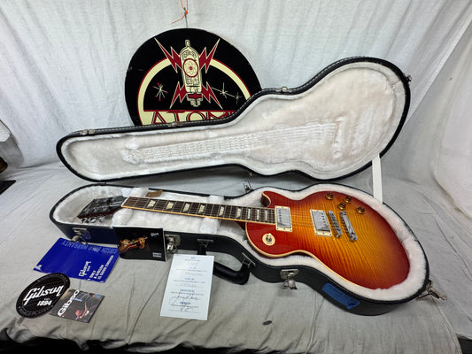 Gibson LP5AAHSCH1 Les Paul Standard AAAA 4A Flame Premium Top Guitar with Case 2013
