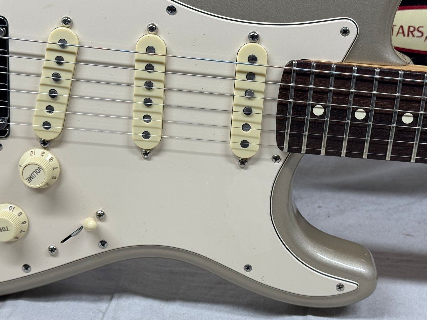 Fender American Texas Special Stratocaster Guitar with Gator Case 2000 - Shoreline Gold / Rosewood fingerboard