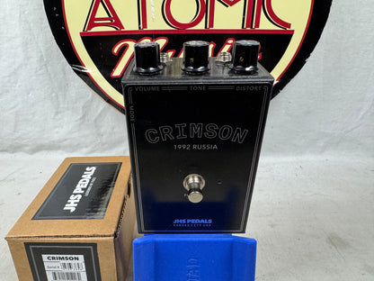 JHS Pedals Legends Of Fuzz Series Crimson 1992 Russia Fuzz Pedal with Box