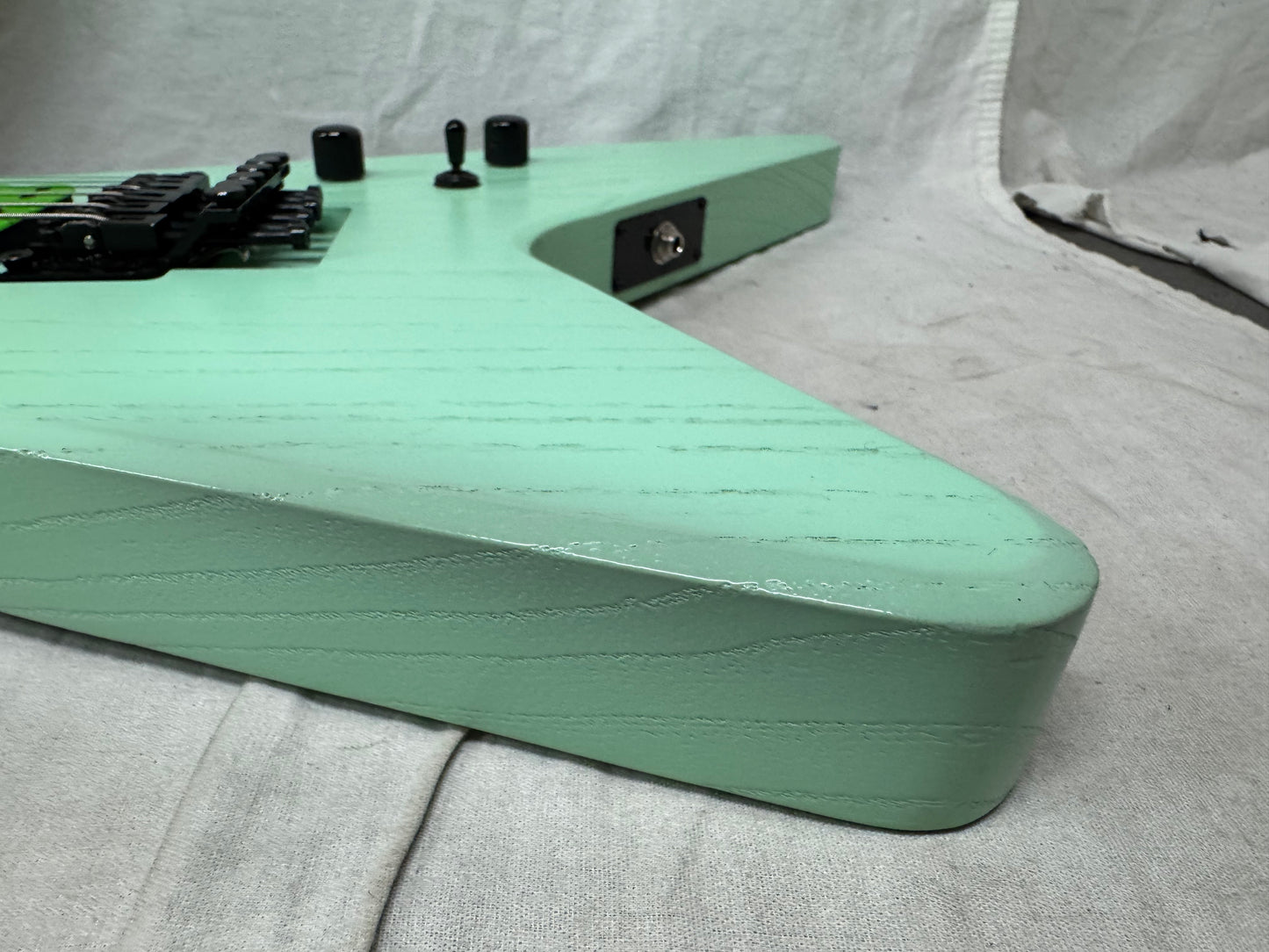 Kiesel V220C v220 c Guitar with Case 2017 - Surf Green