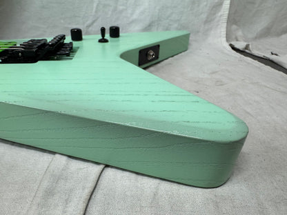 Kiesel V220C v220 c Guitar with Case 2017 - Surf Green