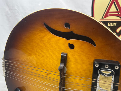 Harmony H-35 "Batwing" Acoustic Electric Mandolin with Case