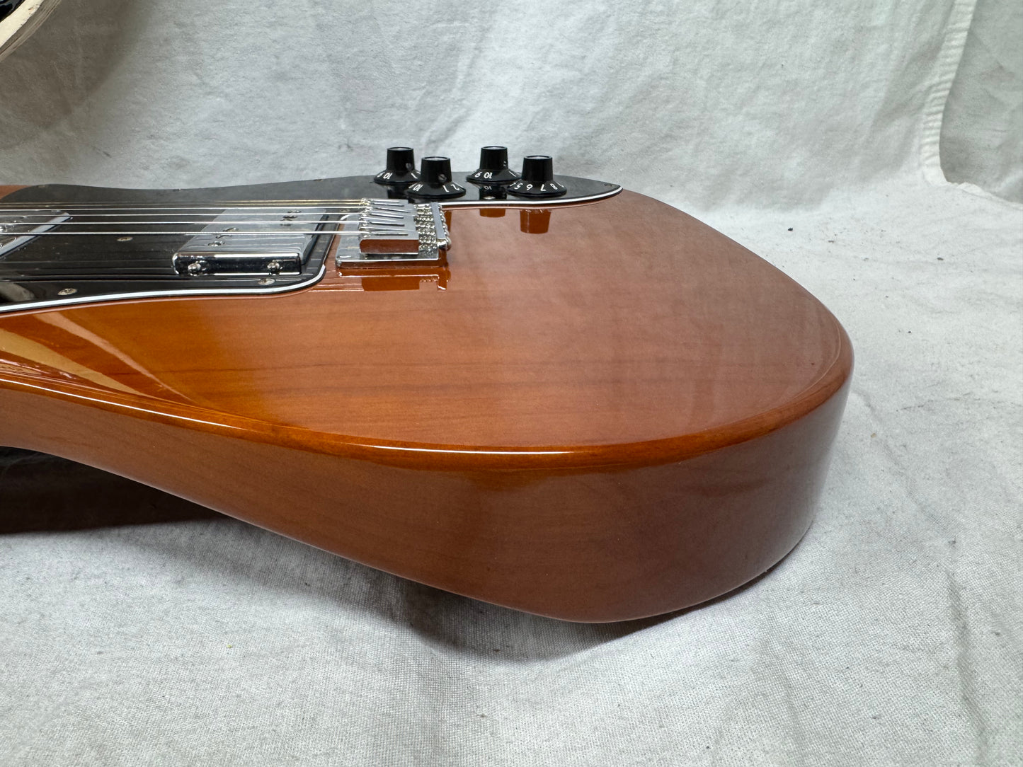 Fender American Vintage II 2 1975 Telecaster Deluxe Guitar with COA + Case 2023 - Mocha / Maple neck