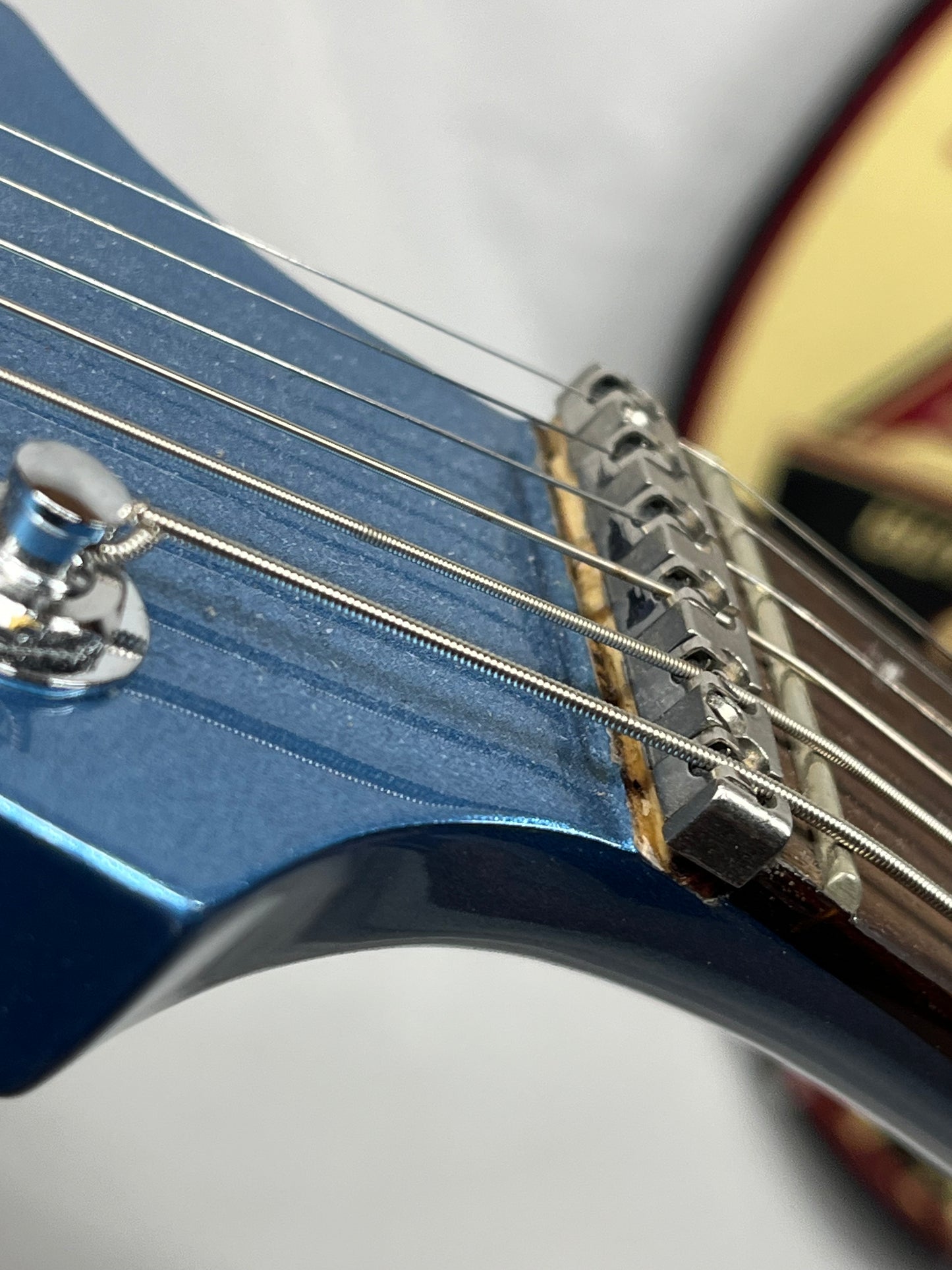 Eastwood Ichiban SharkFin K4L Doublecut Electric Guitar - Nut has been Raised!