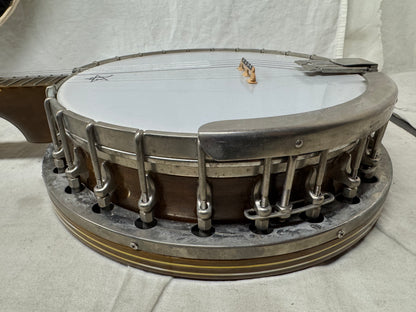 Bacon Peerless ? 4-string Banjo with Case - previously owned by Charlie Byrd