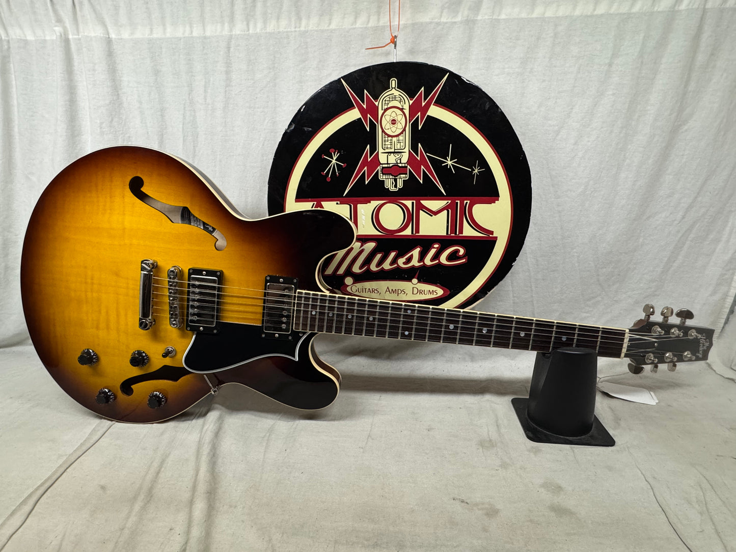 Heritage H-535 h535 Semi-Hollowbody Guitar with Case 2021 - Original Sunburst