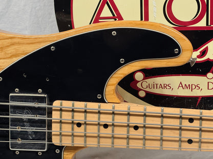 Fender USA Telecaster Bass 4-string Tele Bass with Case 1978 - Natural / Maple neck