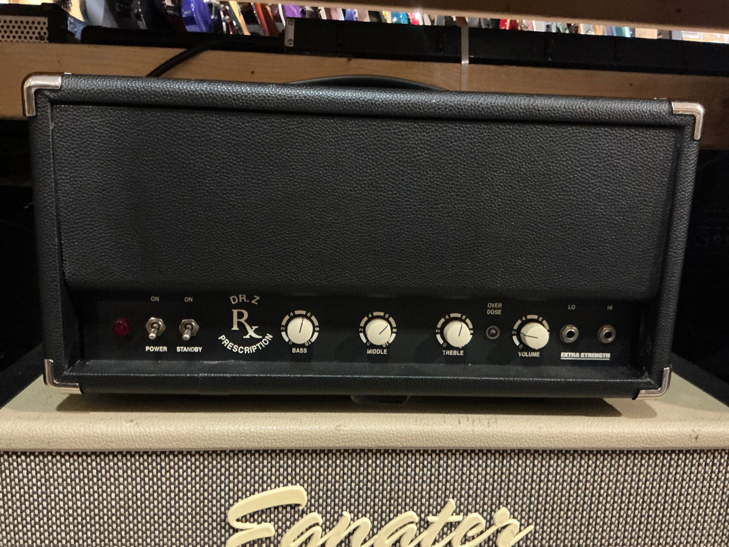 Dr. Z Rx Prescription Extra Strength Tube Guitar Amplifier Head