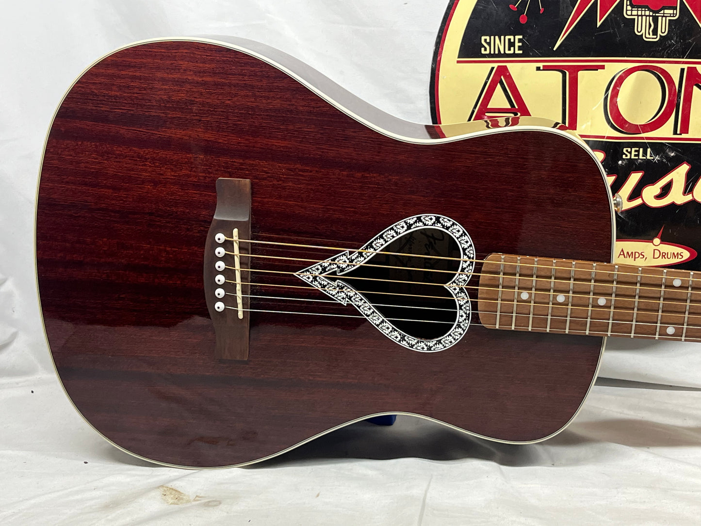 Fender California Series Alkaline Trio Malibu Acoustic Guitar - Natural