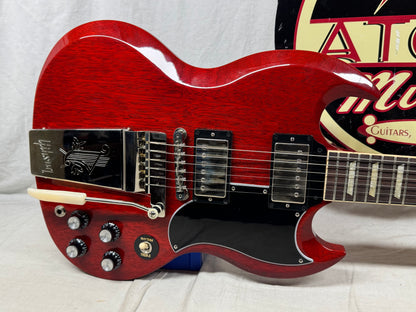 Gibson SG61V00VENH1 SG Standard '61 Maestro Vibrola Guitar with Case 2024 - Vintage Cherry
