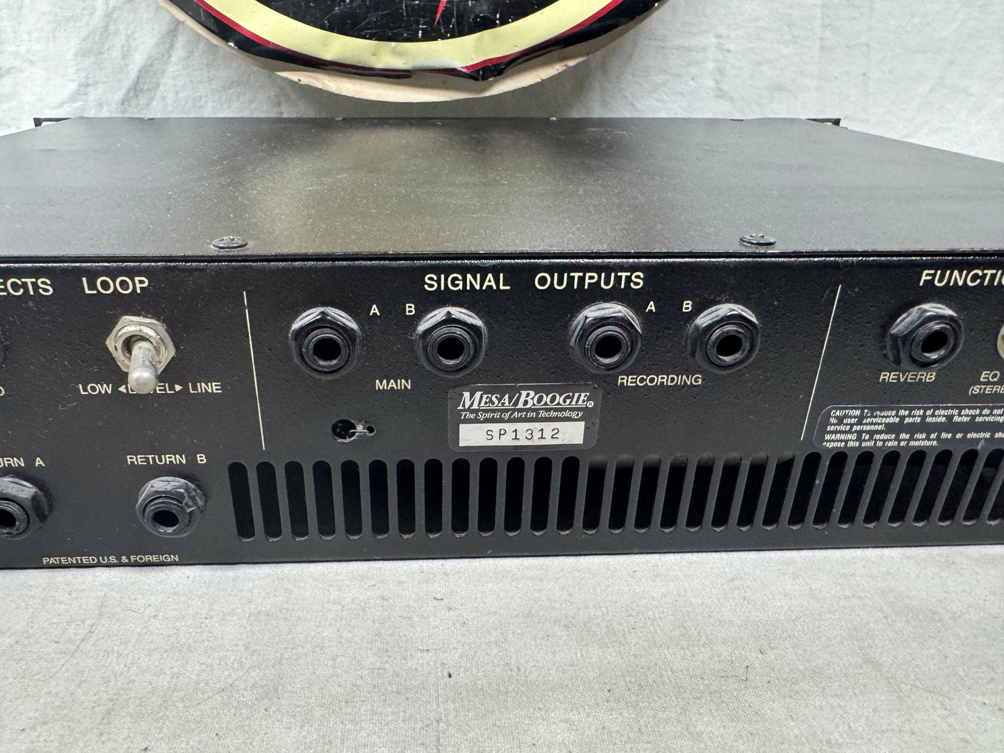 Mesa Boogie Studio Preamp Rack Module with Footswitch