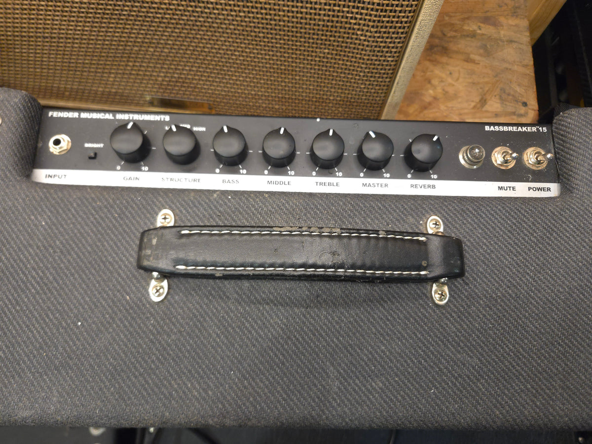 Fender Bassbreaker 15 15-Watt 1x12" Guitar Combo 2016 - 2024 - Gray Tweed - Local Pickup Only