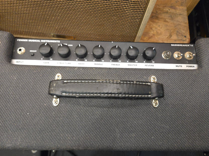 Fender Bassbreaker 15 15-Watt 1x12" Guitar Combo 2016 - 2024 - Gray Tweed - Local Pickup Only