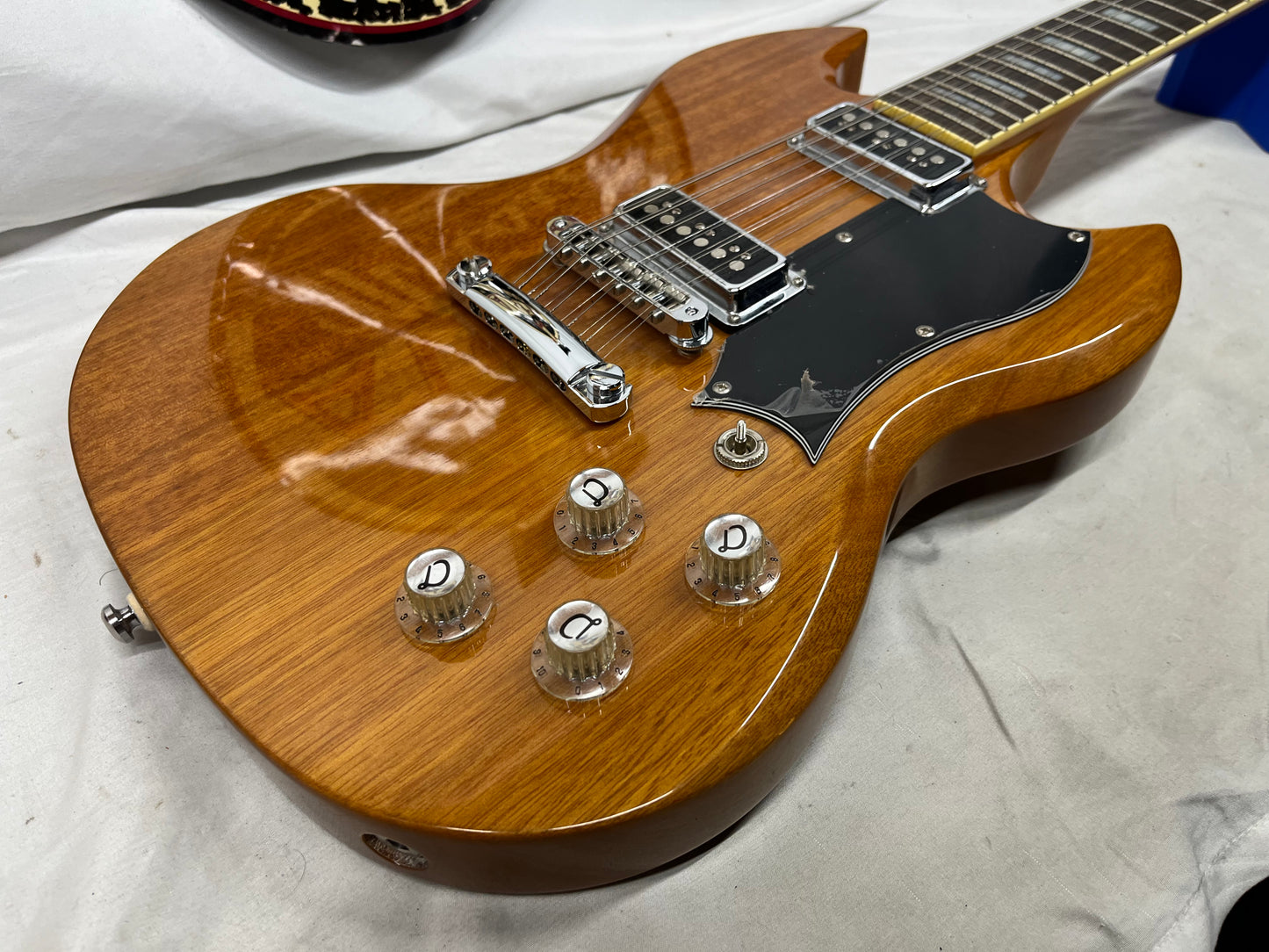 DeArmond S-73 12-String Doublecut Electric Guitar - Natural