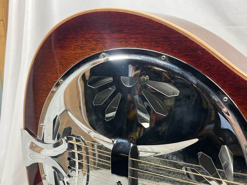 Mitchell RR200CE Roundneck Acoustic Electric Resonator Guitar - Image 4