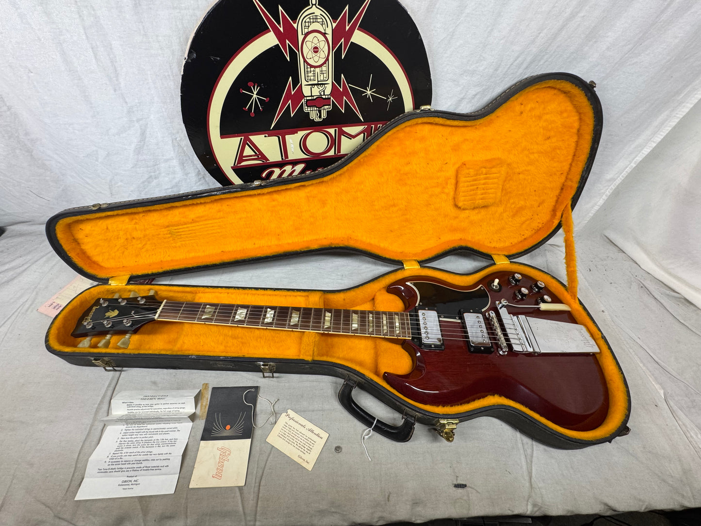 Gibson SG Standard Guitar with Case 1965 - Local Pickup Only