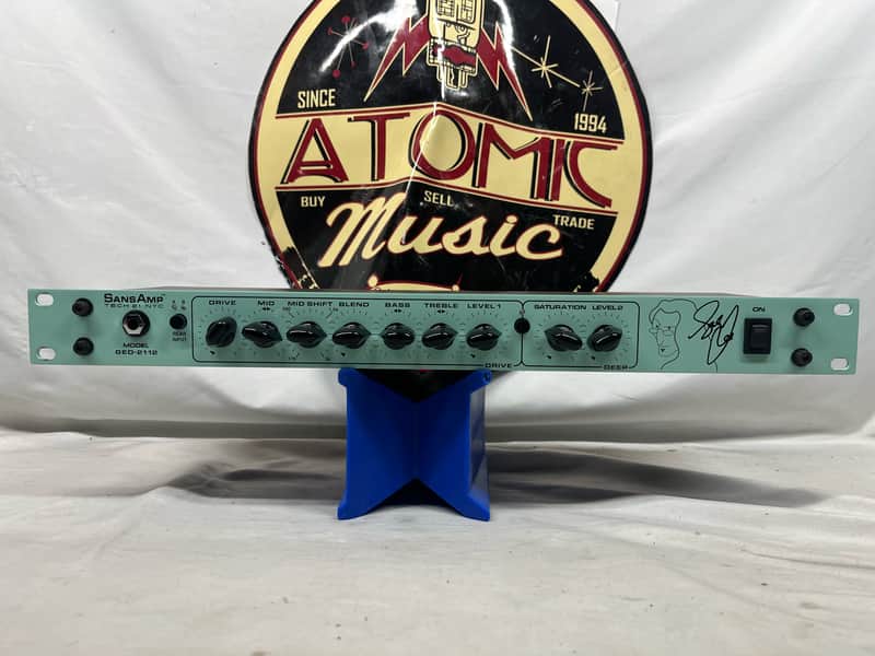Tech 21 SansAmp GED-2112 ged2112 Geddy Lee Signature Bass Preamp Rack Module - Image 2