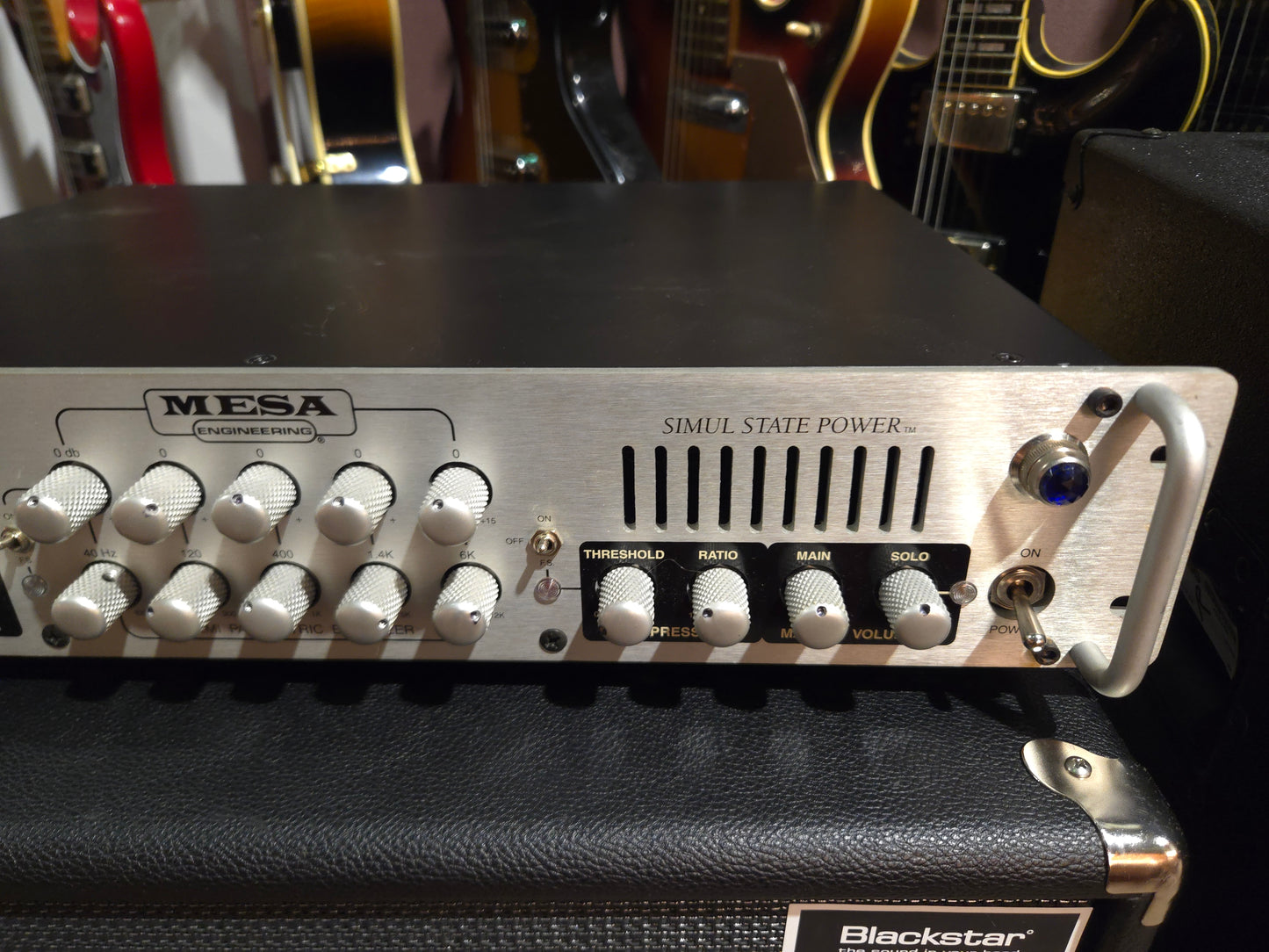 Mesa Boogie M-Pulse 600 Simul-State 600-Watt Rackmount Bass Amp Head 2001 - 2012 - Local Pickup Only