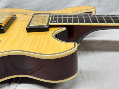 Eastwood Classic 6 TA PH Hollowbody Guitar with Case