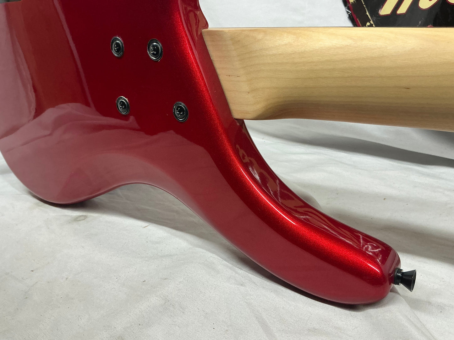 Rogue LX200B-PBK Series III 4-String Bass 2010s - Candy Apple Red