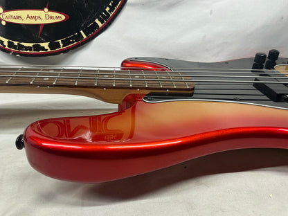Squier Contemporary Active Precision Bass PH 4-string P-Bass 2022 - Sunset Metallic