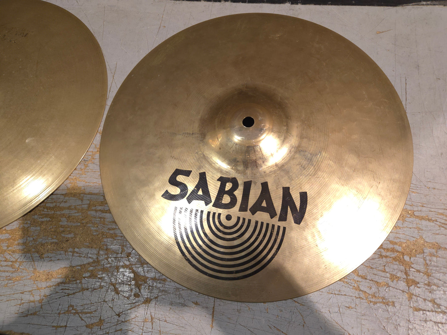 Sabian 14" AAX Metal Hi-Hat Cymbals (Pair)
