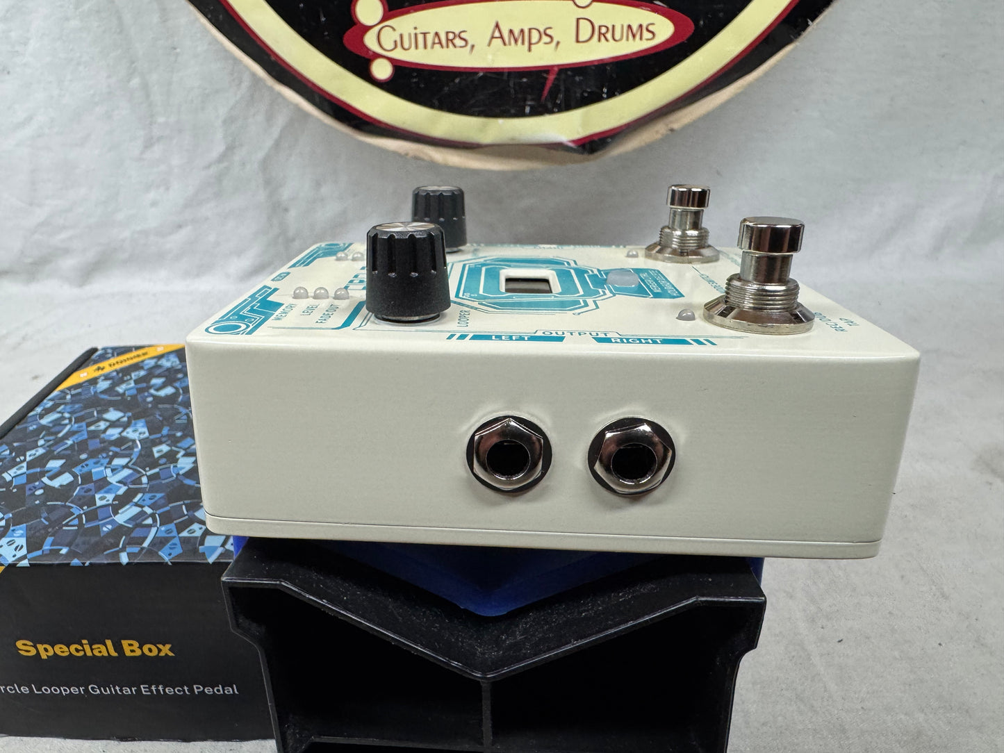 Donner Circle Looper Pedal with Box